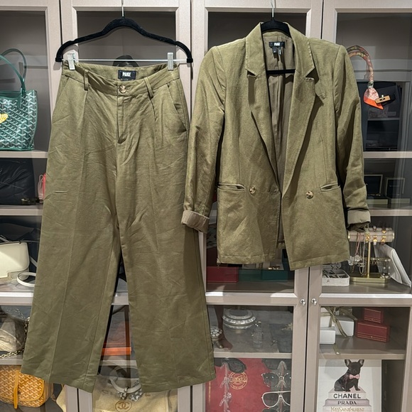 PAIGE Olive Suit Set - Picture 13 of 13